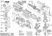 Bosch 0 602 331 035 ---- flat head angle sander Spare Parts